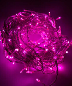 10m Pink LED Fairy Lights