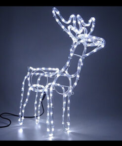 Small LED Reindeer - Cool White