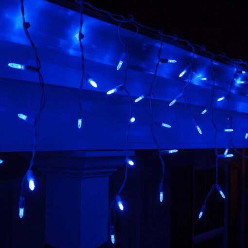 LED Blue Icicles