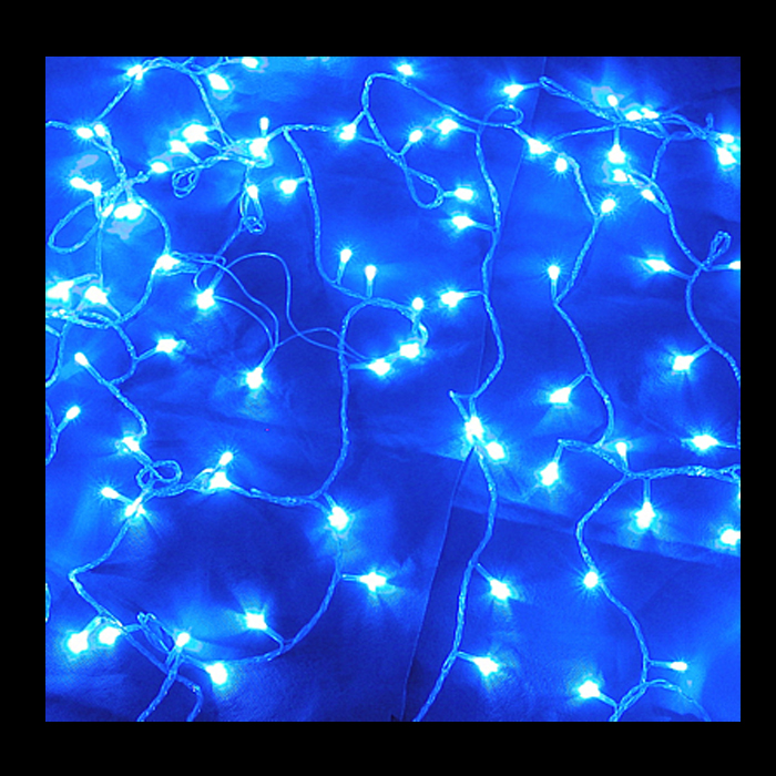 20m Blue LED Fairy Lights - Festive Lights