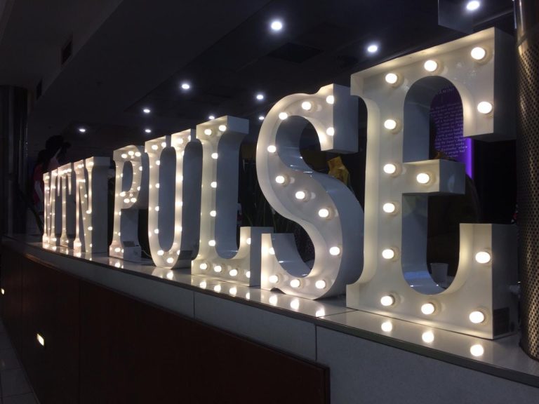 60cm White Marquee Letters