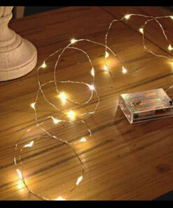 3m Silver Copper Wire Battery Lights