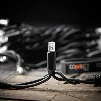 20m Rubber Coloured LED Fairy Lights