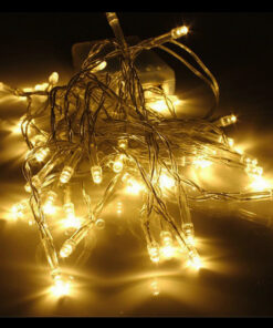 20m LED Warm White Battery Lights