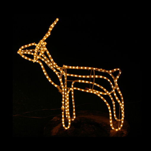 Small LED Reindeer - Warm White