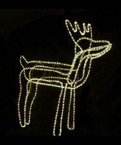 Medium LED Reindeer - Warm White