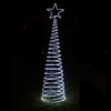 2m Spiral Rope Light Tree