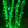 10m Rubber Green LED Fairy Lights