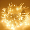 20m Warm White LED Fairy Lights - Flashing