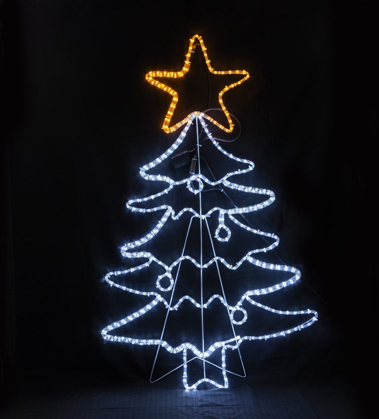 White Christmas Tree