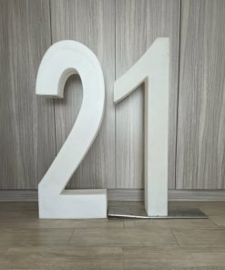 1,2m Flat Marquee Numbers/Letters